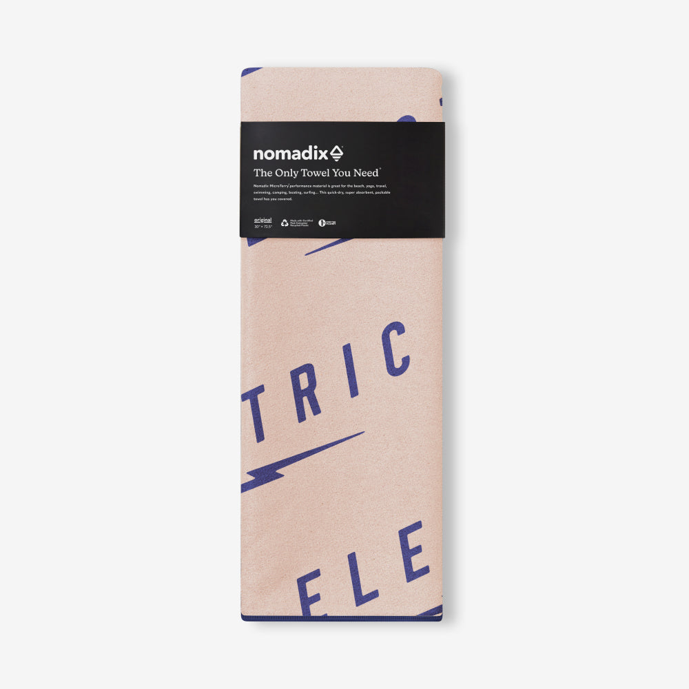 Electric x Nomadix Beach Towel