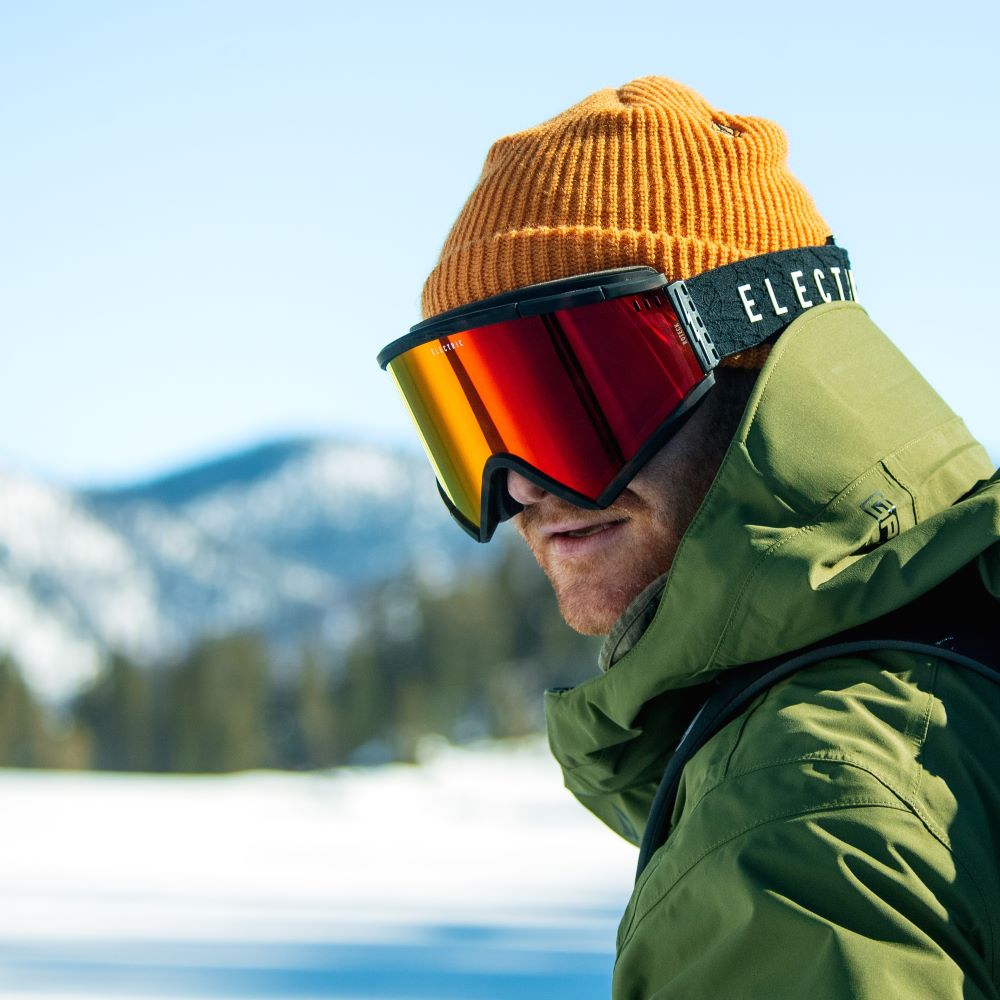 Electric snow fashion goggles