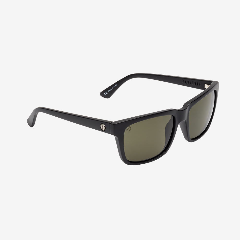 Electric Austin Matte Black Sunglasses Grey Polarized Lenses