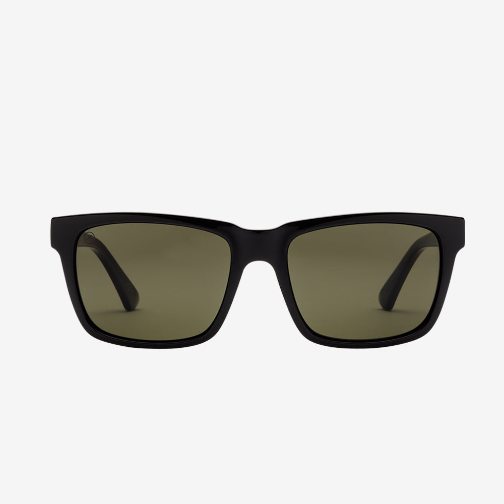 Electric Austin Gloss Black Sunglasses with grey polarized lenses