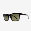 Electric Austin Gloss Black Sunglasses with grey polarized lenses Made in Italy