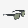 Electric Men's and Women's Sunglasses - Zombie Sport - Matte Black / Grey Polarized - Polarized Sport Retro Square Sunglasses