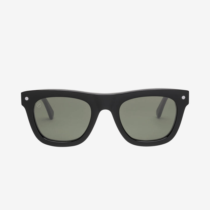 Electric Cocktail Sunglasses - Gloss Black Grey Polarized