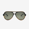 Electric Men's and Women's Sunglasses - Elsinore - Darkside Tort / Grey Polarized - Brow Bar Aviator Sunglasses